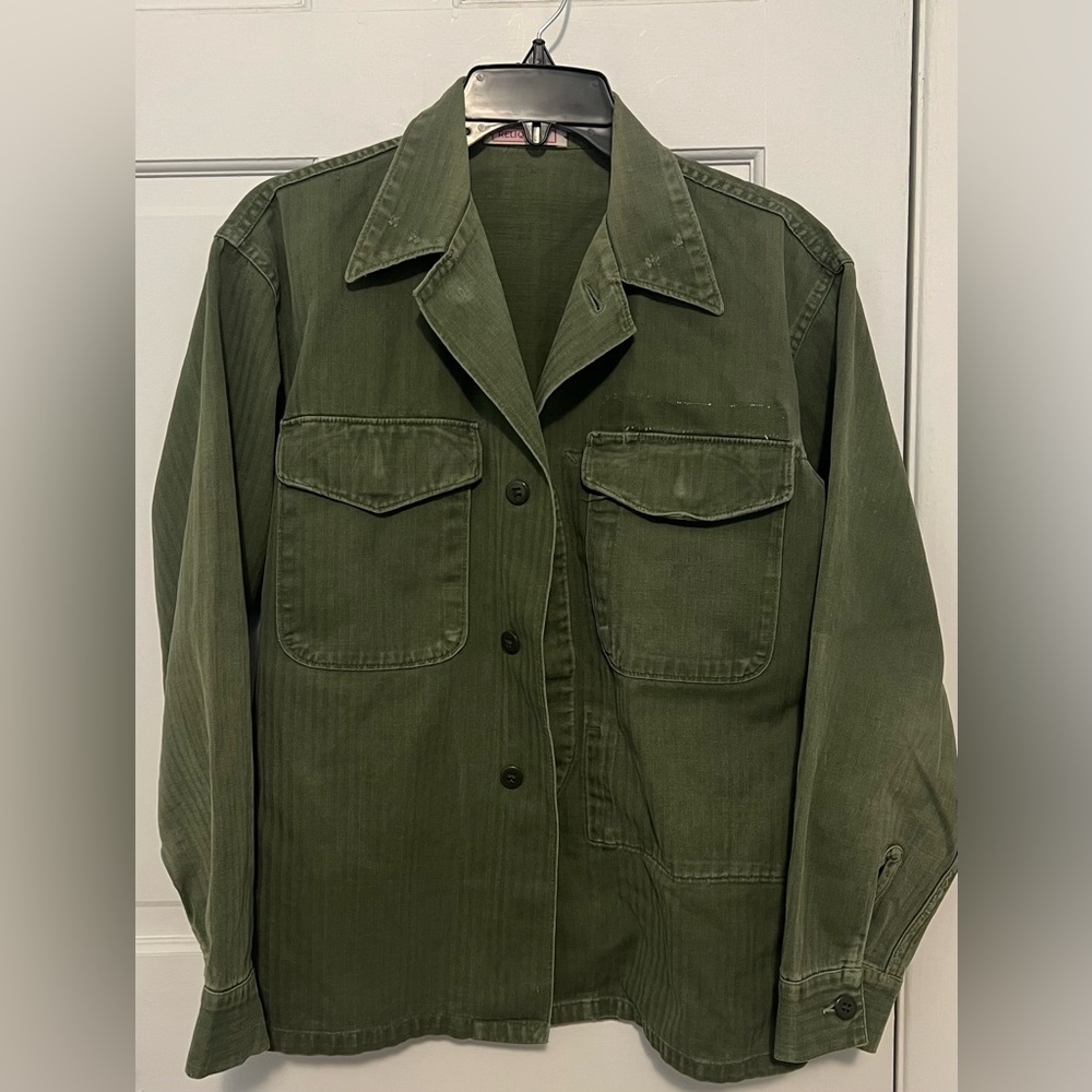 Reliquary SF Vintage Military Herringbone Jacket - Men’s, Size Small